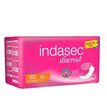 Indasec Discreet Maxi 15Uds