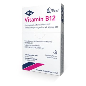 IBSA Vitamin B12 30 Laminas Bucodispensables