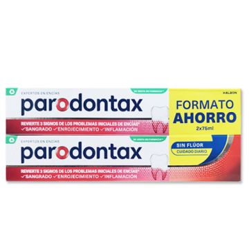 Parodontax Pasta Dental Sin Fluor Duplo 2x75ml