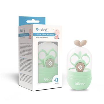 Farline Bebe Set Manicura Tijera y Lima de Uñas Farline Bebe Set Manicura Tijera y Lima de Uñas
