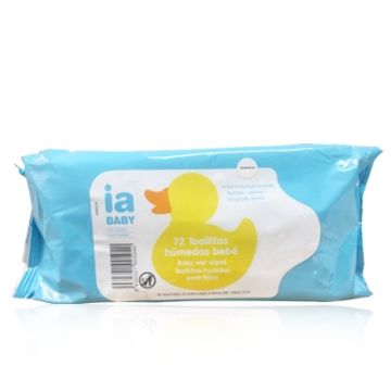 Interapothek Baby Toallitas Humedas Bebe Tapa Blanda 72 Uds