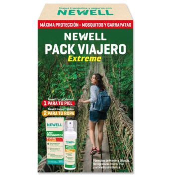 Newell Anti-Mosquitos Forte Extreme 100ml + Ropa Tejidos 100ml