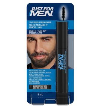Just For Men Retoque Instantaneo Canas Negro 9ml