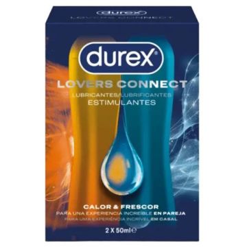 Durex Lovers Connect Lubricantes Estimulantes 2x50ml