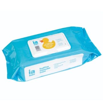 Interapothek Baby Toallitas Humedas Bebe con Tapa 72 Uds
