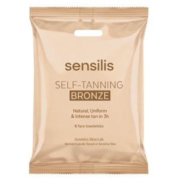 Sensilis Self-Tanning Bronze Toallitas Autobronceadoras 6Uds Sensilis Self-Tanning Bronze Toallitas Autobronceadoras 6Uds