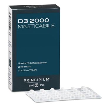 Principium D3 2000 Masticable 60Comp