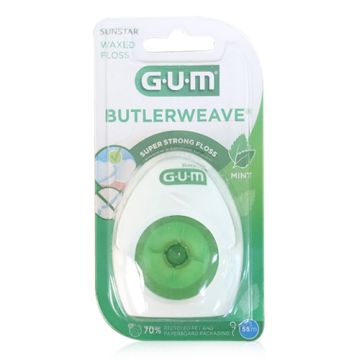 Gum 1855 Seda Dental con Cera Mentolada 55m