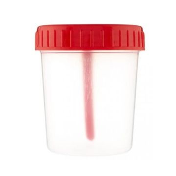 Aposan Recipiente Recogida Muestras Orina Heces Esputos 100ml Aposan Recipiente Recogida Muestras Orina Heces Esputos 100ml