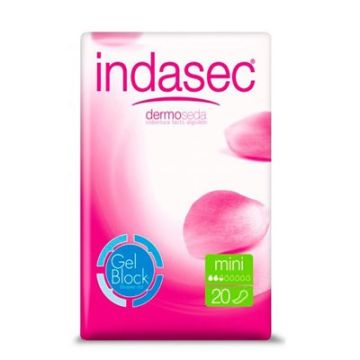 Indasec Mini Perdidas Leves 20Uds Indasec Mini Perdidas Leves 20Uds