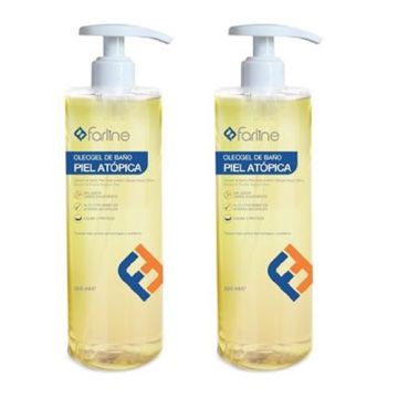 Farline Oleogel de Baño Piel Atopica Duplo 2x500ml