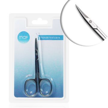 Maf Tijera manicura hoja fina punta curva Maf Tijera manicura hoja fina punta curva