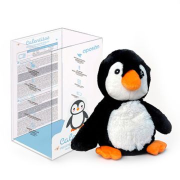 Aposan Calentitos Peluche Pinguino con Saco de Semillas 1Ud