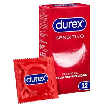 Durex Preservativo Sensitivo Suave 12Uds