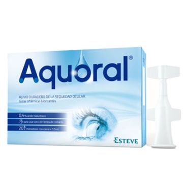 Aquoral Gotas Oftalmicas 0,5ml 20 monodosis Aquoral Gotas Oftalmicas 0,5ml 20 monodosis