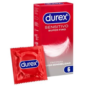 Durex Preservativo Contacto Total Fino 6Uds