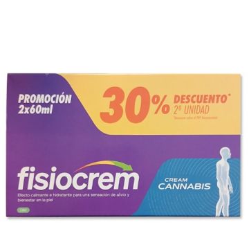 Fisiocrem Cannabis CBD Crema Duplo 2x60ml Fisiocrem Cannabis CBD Crema Duplo 2x60ml