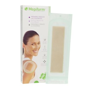 Mepiform Reductor de cicatriz silicona lamina 4x30 cm 5uds