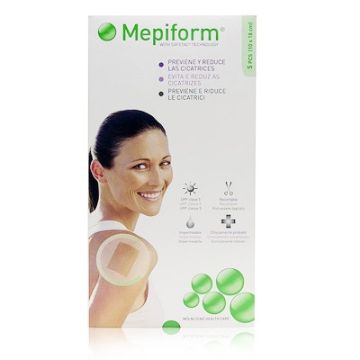 Mepiform Reductor de cicatriz Silicona Lamina 10x18 cm 5Uds