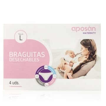 Aposan Maternity Braguitas Desechables Talla L 4 Uds Aposan Maternity Braguitas Desechables Talla L 4 Uds