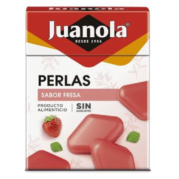 Juanola Perlas Fresa Mentolada 25gr Juanola Perlas Fresa Mentolada 25gr