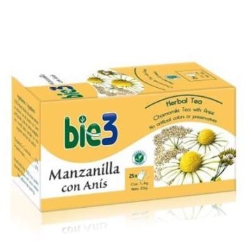 Bie3 Manzanilla con Anis Infusion 25 Filtros Bie3 Manzanilla con Anis Infusion 25 Filtros