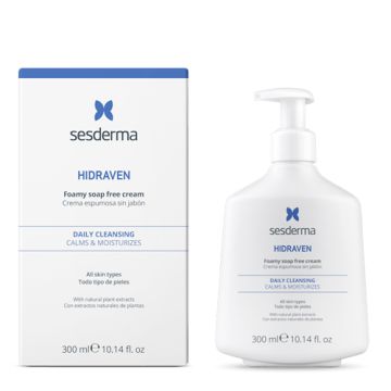 Sesderma Hidraven Crema Espumosa Sin Jabon 300ml