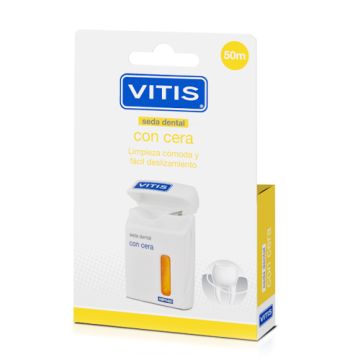Dentaid Vitis Seda Dental con Cera 50m