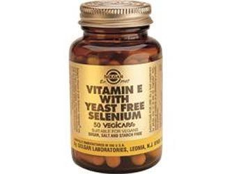 Solgar Vitamina e con selenio (sin levadura) 50 cap. veget.