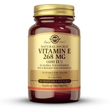 Solgar Vitamina E 400 Ui (268 Mg) 50Caps Blandas