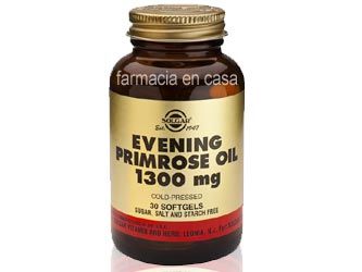 Solgar Aceite de primula de rosa 1300 mg. 30 cap gelatina Solgar Aceite de primula de rosa 1300 mg. 30 cap gelatina