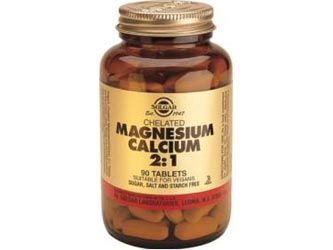 Solgar Calcio / magnesio quelado 2:1. 90 comprimidos