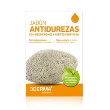 Dderma Jabon Antidurezas Piedra Pomez y Aceites Vegetales 125gr