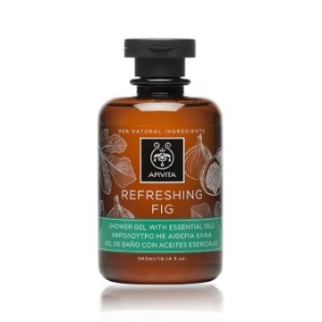 Apivita Refreshing Fig Gel de Baño Aceites Esenciales 300ml Apivita Refreshing Fig Gel de Baño Aceites Esenciales 300ml
