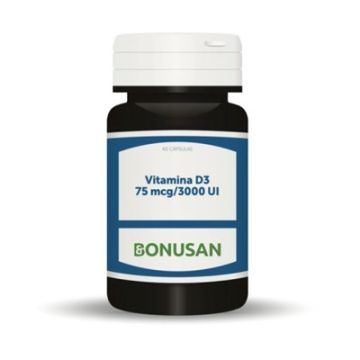 BONUSAN VITAMINA D3 60 CAPSULAS