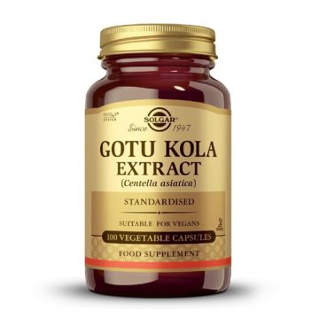 Solgar Gotu Kola 100 Capsulas Vegetales