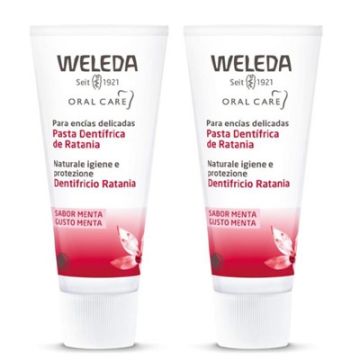 Weleda Pasta Dentifrica de Ratania Duplo 2x75 ml Weleda Pasta Dentifrica de Ratania Duplo 2x75 ml