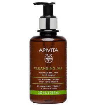 Apivita Cleansing Purifying Gel Limp. P/Grasa 200ml