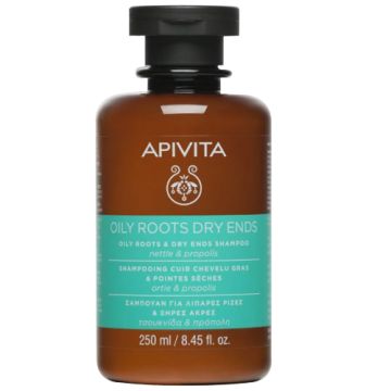 Apivita Champu Equilibrante Raiz Grasa y Puntas Secas 250ml