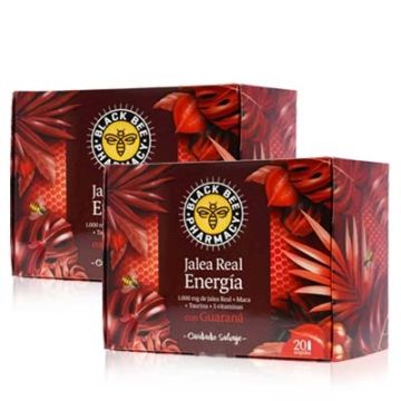 Black Bee Jalea Real Energia Duplo 2x20 Ampollas