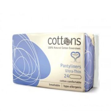 Cottons Salvaslip Plegado 24 Uds