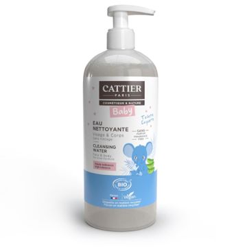 Cattier Bebe Agua Micelar Cara y Cuerpo 500ml Cattier Bebe Agua Micelar Cara y Cuerpo 500ml