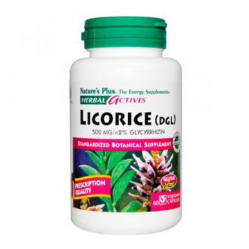 Natures Plus Licorice Regaliz 500mg Antioxidante 60Caps