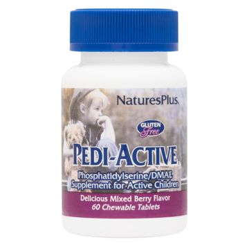 Natures Plus Pedi-Active Concentracion Niños 60Comp
