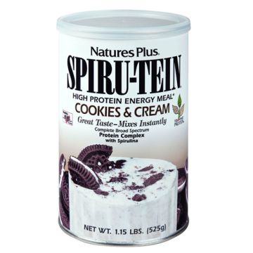 Natures Plus Spiru-Tein Batido Proteina Sabor Cookies 525gr Natures Plus Spiru-Tein Batido Proteina Sabor Cookies 525gr