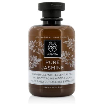 Apivita Pure Jasmine Gel de Baño con Aceites Esenciales 300ml Apivita Pure Jasmine Gel de Baño con Aceites Esenciales 300ml