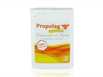 Propolag propolis sabor naranja 40 comprimidos Propolag propolis sabor naranja 40 comprimidos