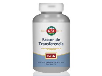 KAL FACTOR DE TRANSFERENCIA 60 CAPSULAS KAL FACTOR DE TRANSFERENCIA 60 CAPSULAS