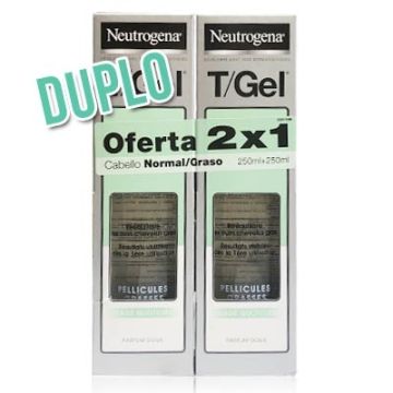Neutrogena TGel Champu Cabello Normal-Graso Duplo 2x250ml Neutrogena TGel Champu Cabello Normal-Graso Duplo 2x250ml