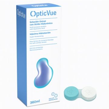 OpticVue Solucion Unica con Acido Hialurónico 360ml OpticVue Solucion Unica con Acido Hialurónico 360ml
